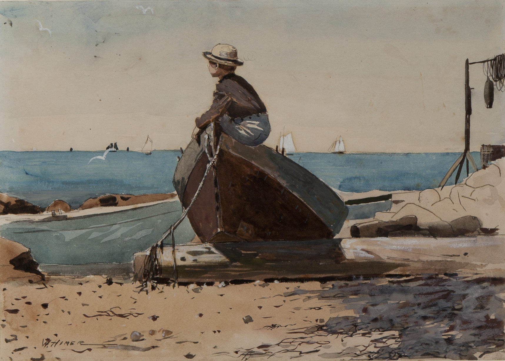 winslow homer beach