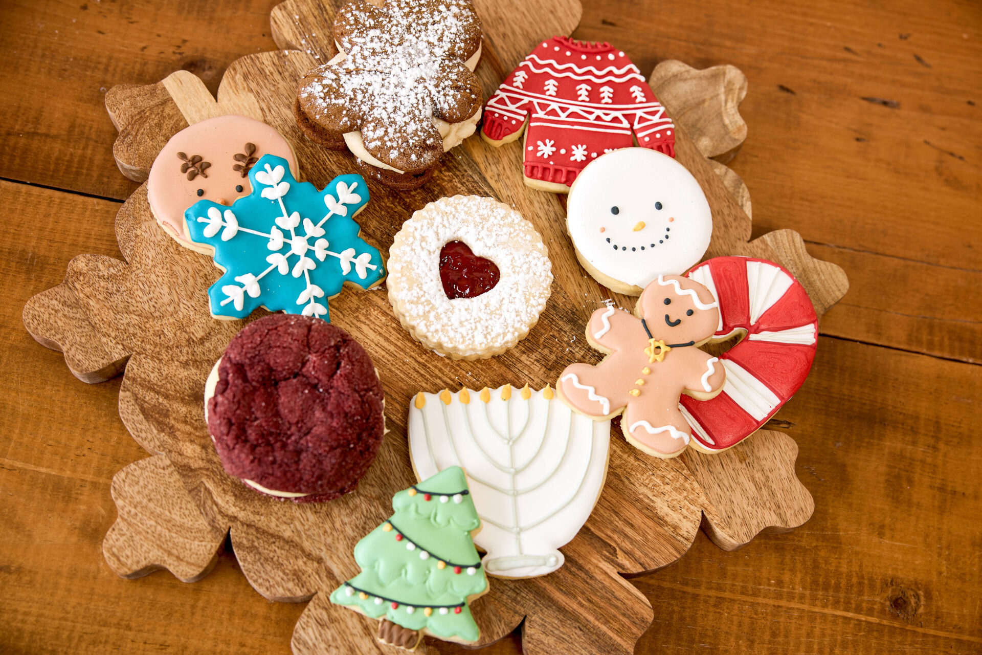 Christmas M&M's Cookies in a Jar • Sarahs Bake Studio